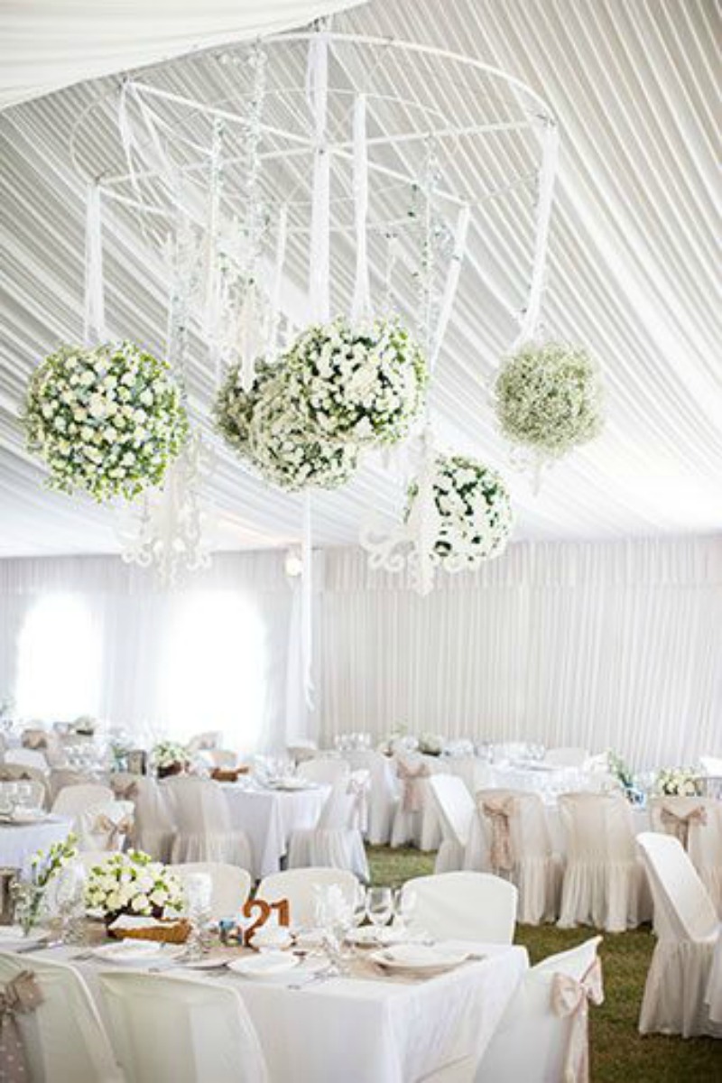 Hanging Wedding Florals